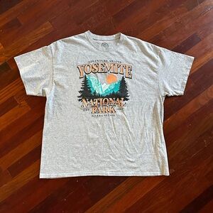 Gray Yosemite National Park T-Shirt